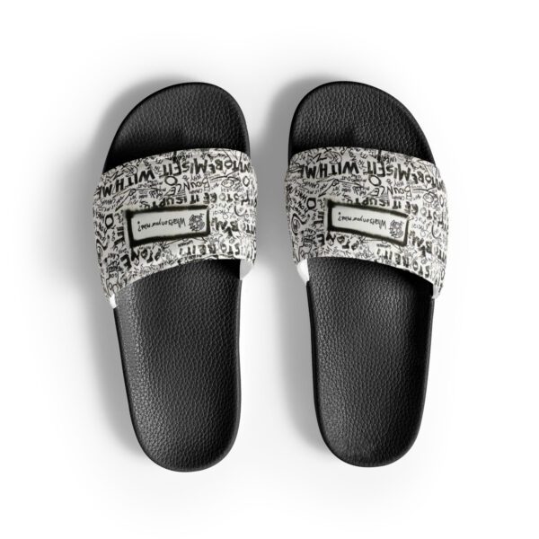 Whats on your mind by Mark Narens Men’s slides